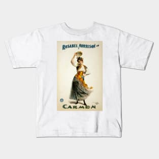 Carmen Opera Poster Kids T-Shirt